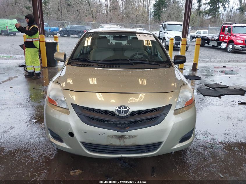 2007 Toyota Yaris VIN: JTDBT903871055587 Lot: 43880306