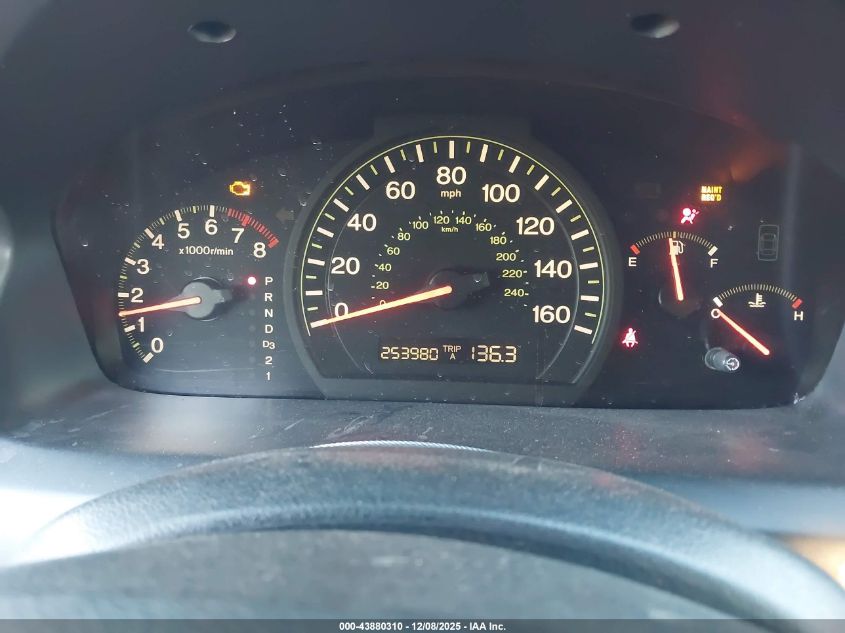 2005 Honda Accord 2.4 Lx VIN: 1HGCM56425A195417 Lot: 43880310