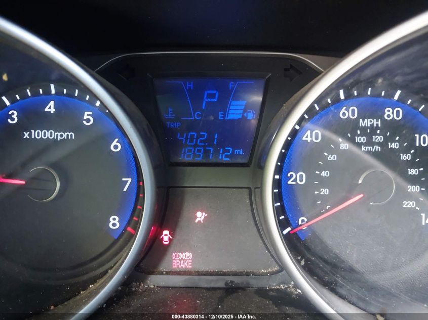 2010 Hyundai Tucson Gls VIN: KM8JT3AC3AU071723 Lot: 43880314