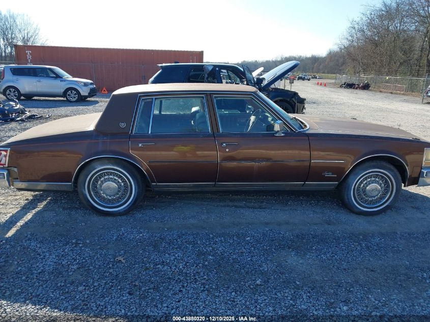1978 Cadillac Seville VIN: 6S69B99457567 Lot: 43880320