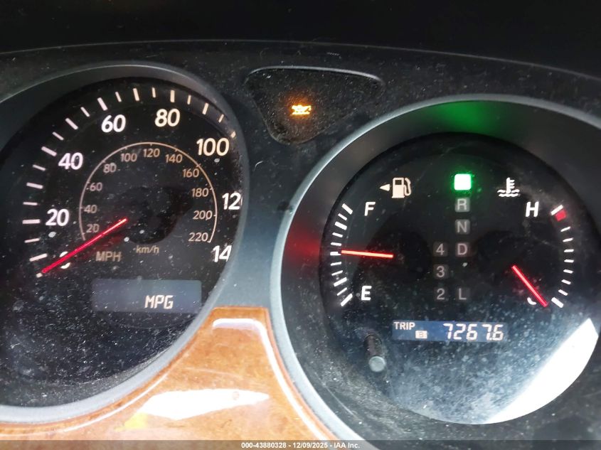 2006 Lexus Es 330 VIN: JTHBA30G965173238 Lot: 43880328