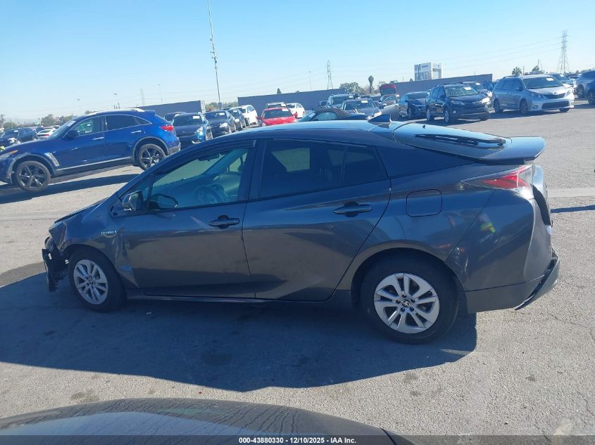 2016 Toyota Prius Two VIN: JTDKBRFU8G3507254 Lot: 43880330