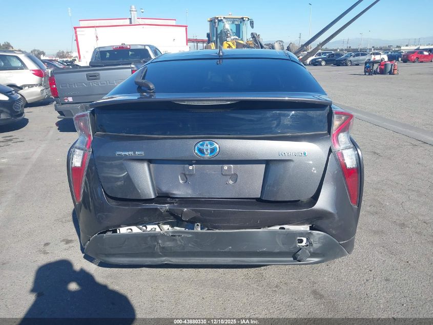 2016 Toyota Prius Two VIN: JTDKBRFU8G3507254 Lot: 43880330