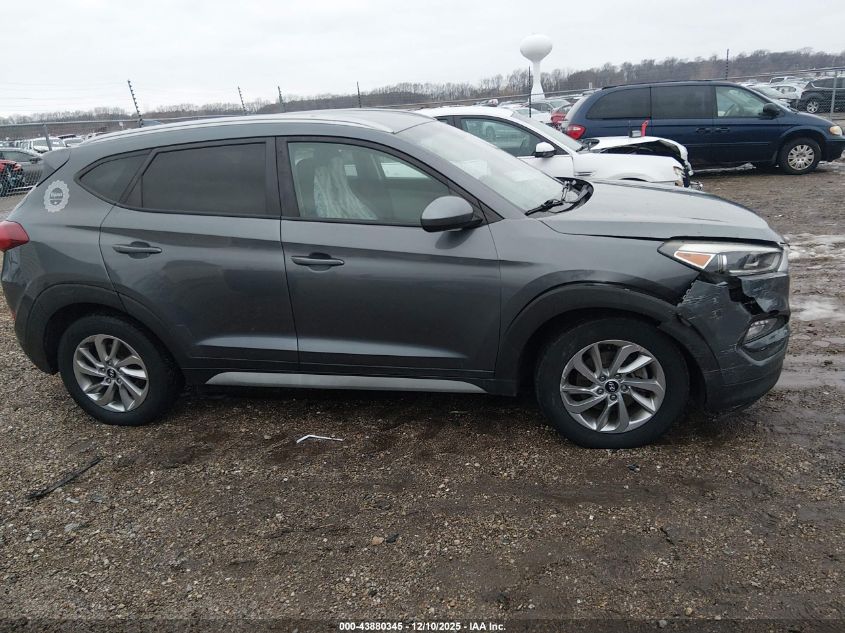 2018 Hyundai Tucson Sel VIN: KM8J33A42JU663588 Lot: 43880345