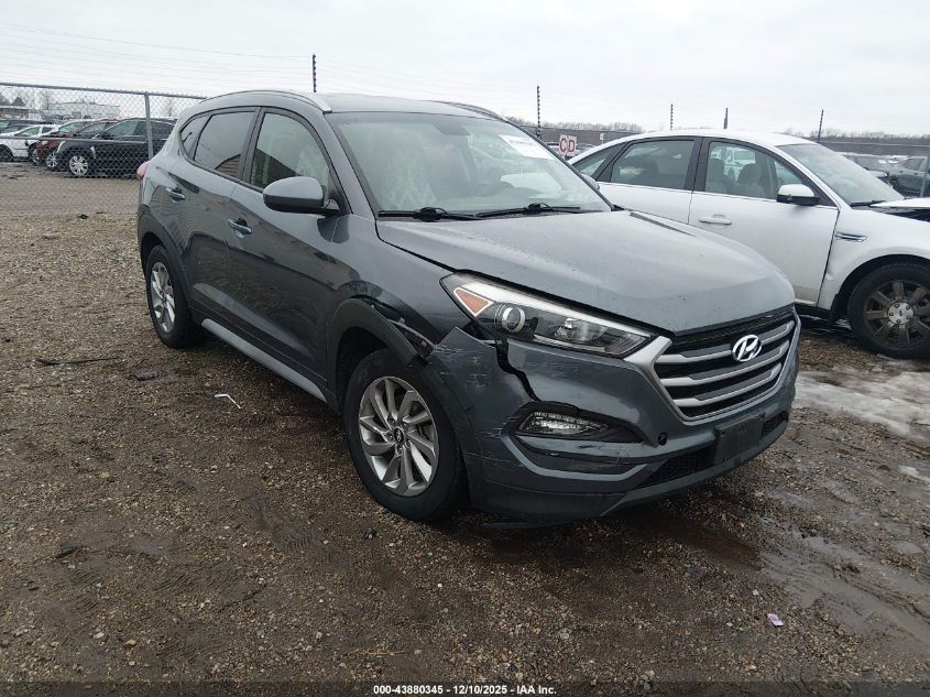 2018 Hyundai Tucson Sel VIN: KM8J33A42JU663588 Lot: 43880345