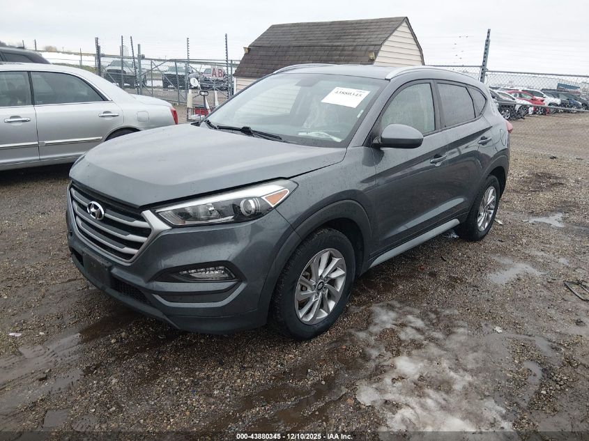 2018 Hyundai Tucson Sel VIN: KM8J33A42JU663588 Lot: 43880345