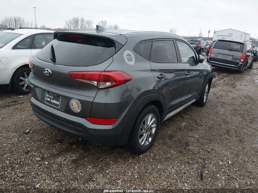 2018 Hyundai Tucson Sel VIN: KM8J33A42JU663588 Lot: 43880345