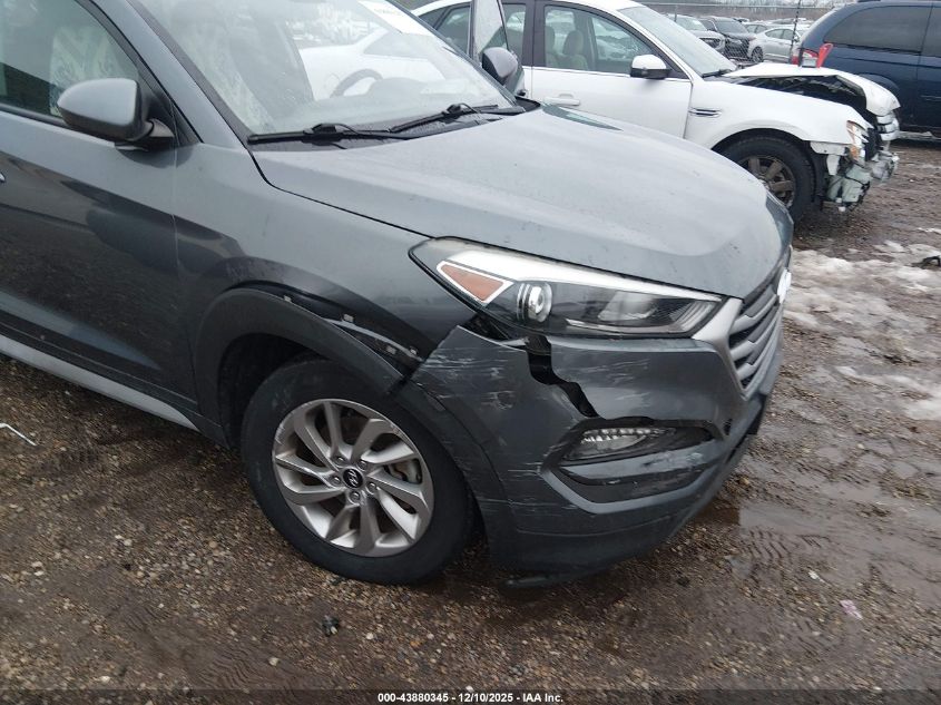2018 Hyundai Tucson Sel VIN: KM8J33A42JU663588 Lot: 43880345