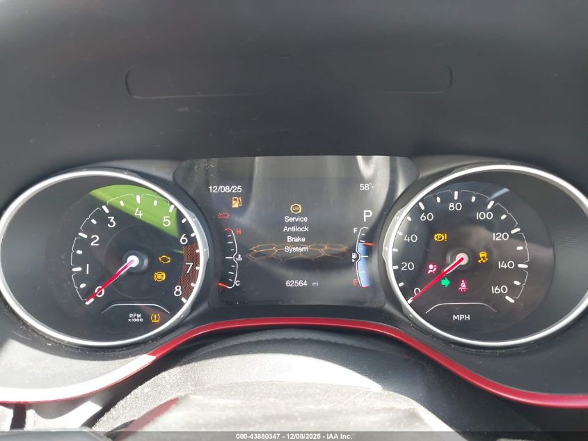 2020 Jeep Compass Trailhawk 4X4 VIN: 3C4NJDDB7LT177349 Lot: 43880347