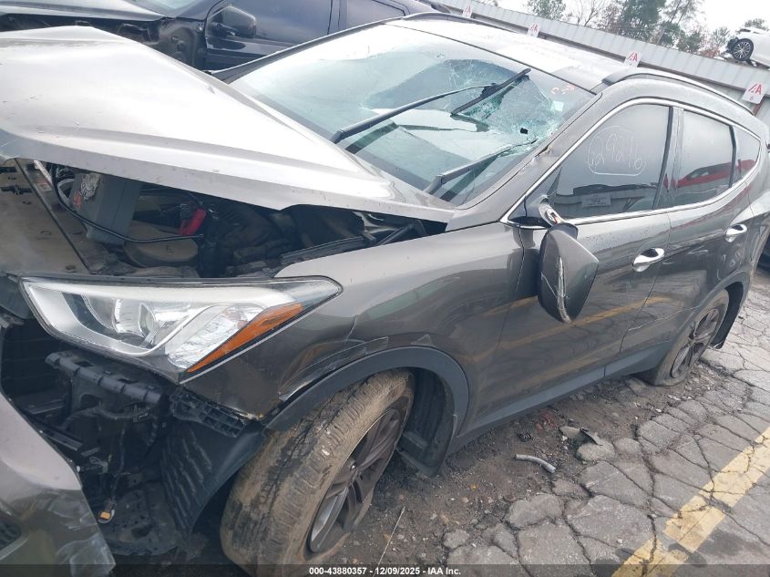 2013 Hyundai Santa Fe Sport VIN: 5XYZU3LBXDG047496 Lot: 43880357