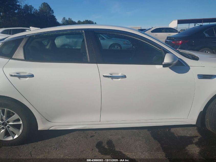 2016 Kia Optima Lx VIN: 5XXGT4L37GG067352 Lot: 43880383