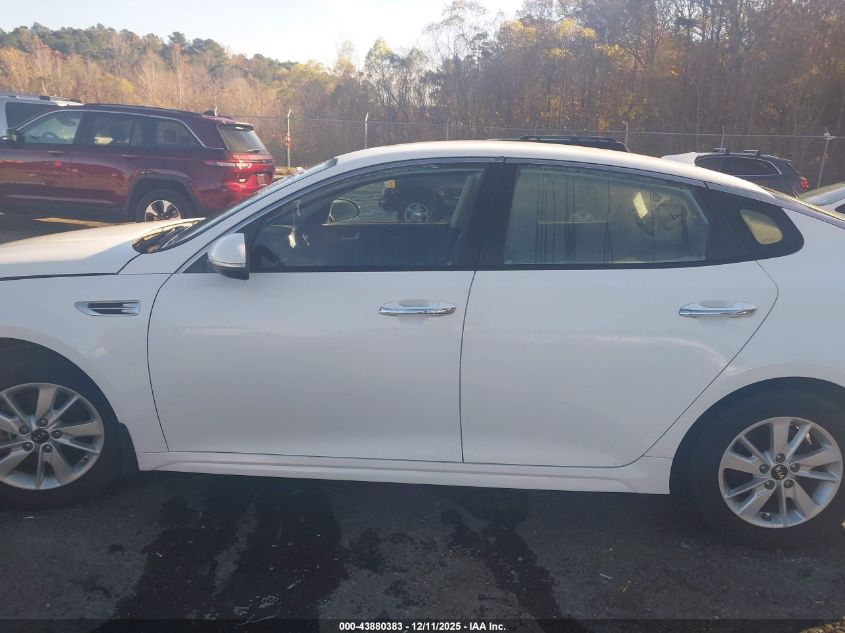 2016 Kia Optima Lx VIN: 5XXGT4L37GG067352 Lot: 43880383