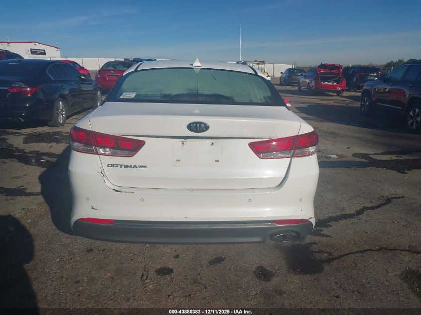 2016 Kia Optima Lx VIN: 5XXGT4L37GG067352 Lot: 43880383