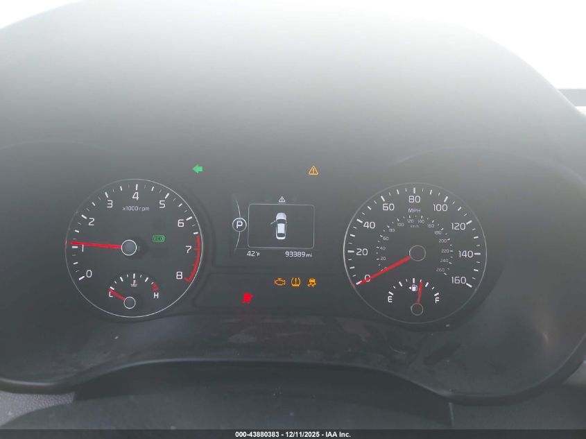 2016 Kia Optima Lx VIN: 5XXGT4L37GG067352 Lot: 43880383