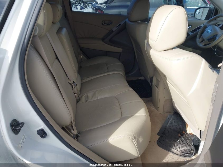 2009 Nissan Murano Sl VIN: JN8AZ18W79W158021 Lot: 43880386