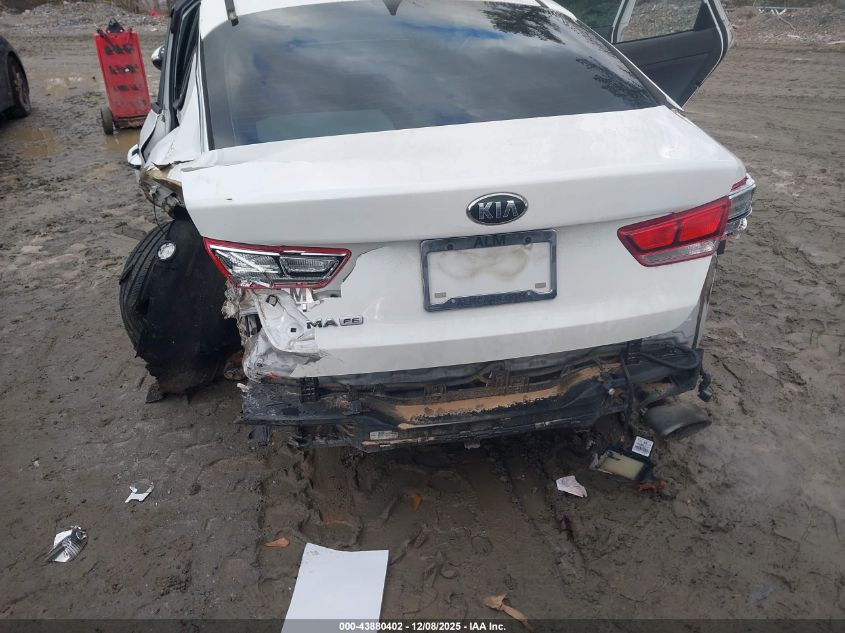 2019 Kia Optima Lx VIN: 5XXGT4L37KG291777 Lot: 43880402