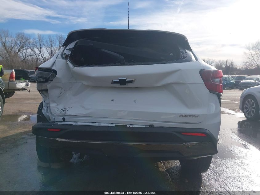 2025 Chevrolet Trax Fwd Activ VIN: KL77LKEP7SC040856 Lot: 43880403