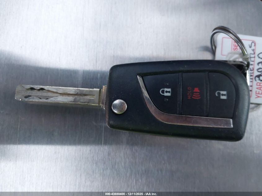 2020 Toyota Rav4 Le VIN: 2T3H1RFV4LW072777 Lot: 43880408