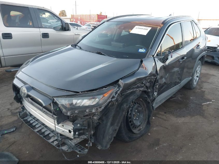 2020 Toyota Rav4 Le VIN: 2T3H1RFV4LW072777 Lot: 43880408