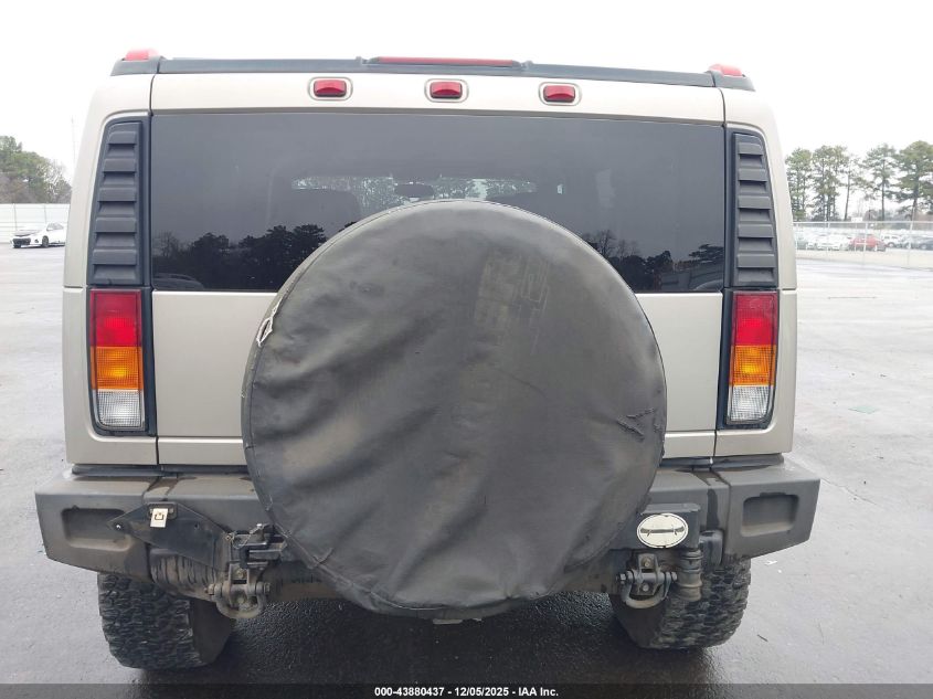 2003 Hummer H2 VIN: 5GRGN23U23H124253 Lot: 43880437