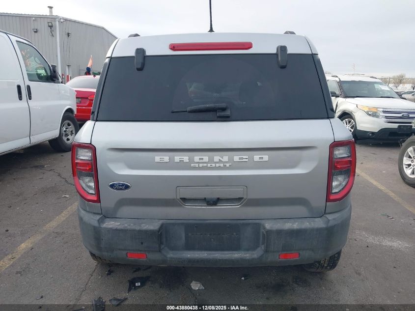 2021 Ford Bronco Sport Big Bend VIN: 3FMCR9B66MRA97148 Lot: 43880438