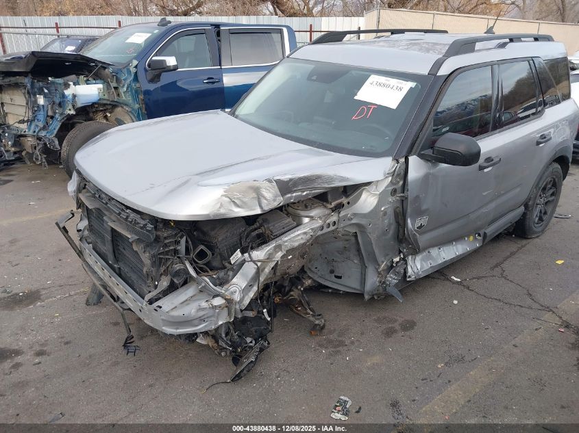 2021 Ford Bronco Sport Big Bend VIN: 3FMCR9B66MRA97148 Lot: 43880438