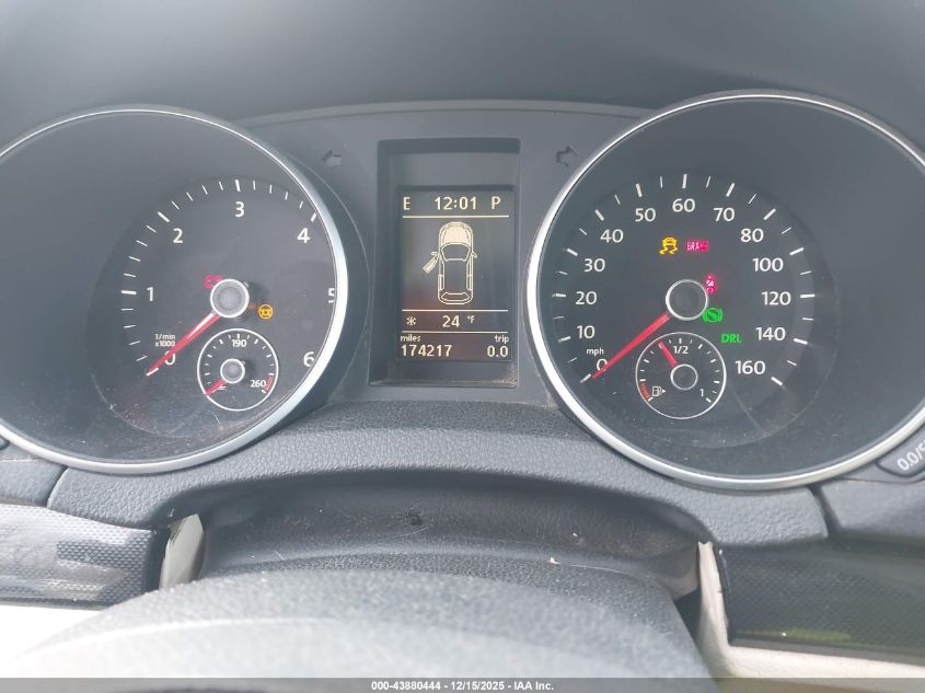 2010 Volkswagen Jetta Tdi VIN: 3VWTL7AJ5AM705151 Lot: 43880444