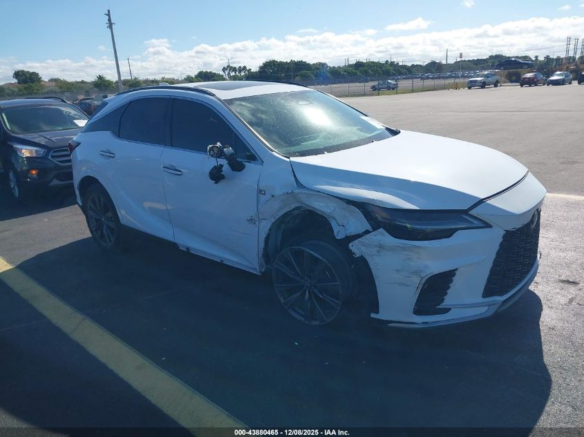 LEXUS RX 350 F SPORT HANDLING