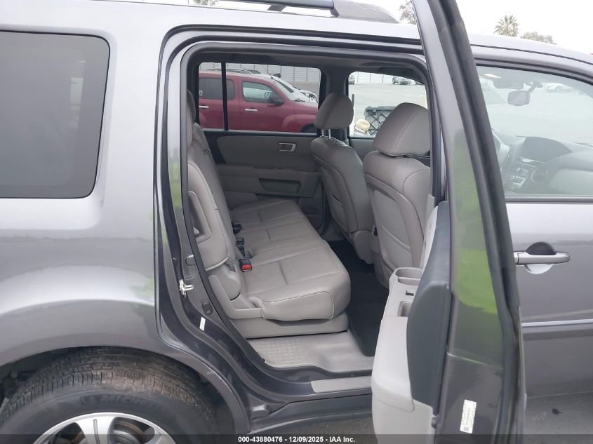 2015 Honda Pilot Ex-L VIN: 5FNYF4H5XFB075632 Lot: 43880476