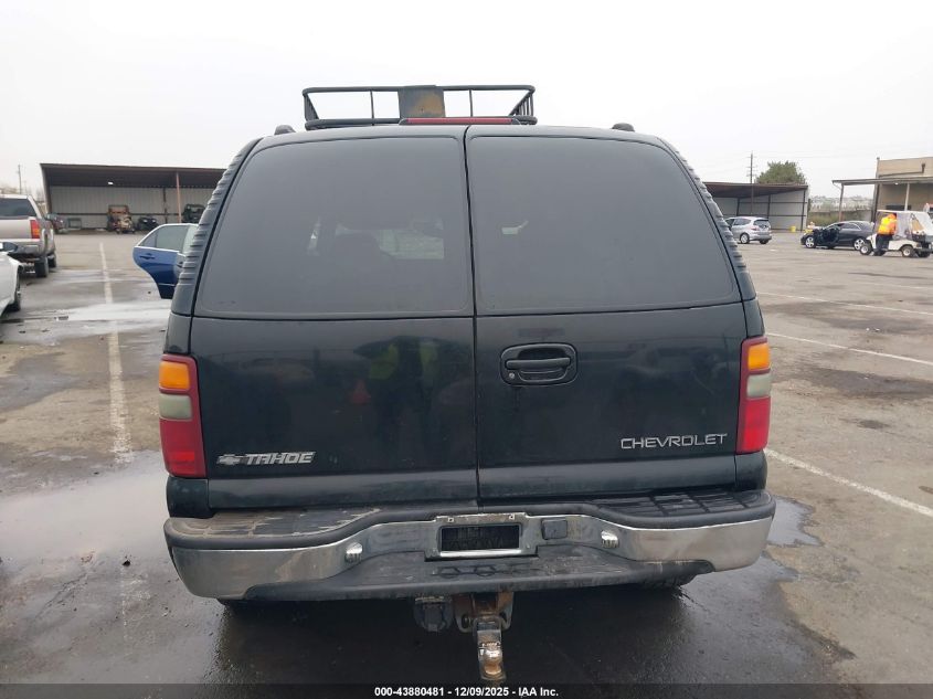 2000 Chevrolet Tahoe All New Lt VIN: 1GNEK13T6YJ206156 Lot: 43880481