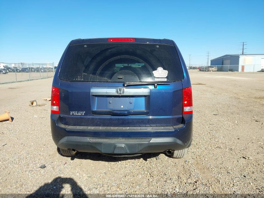 2015 Honda Pilot VIN: 05FBYF3H2XFB00112 Lot: 43880487