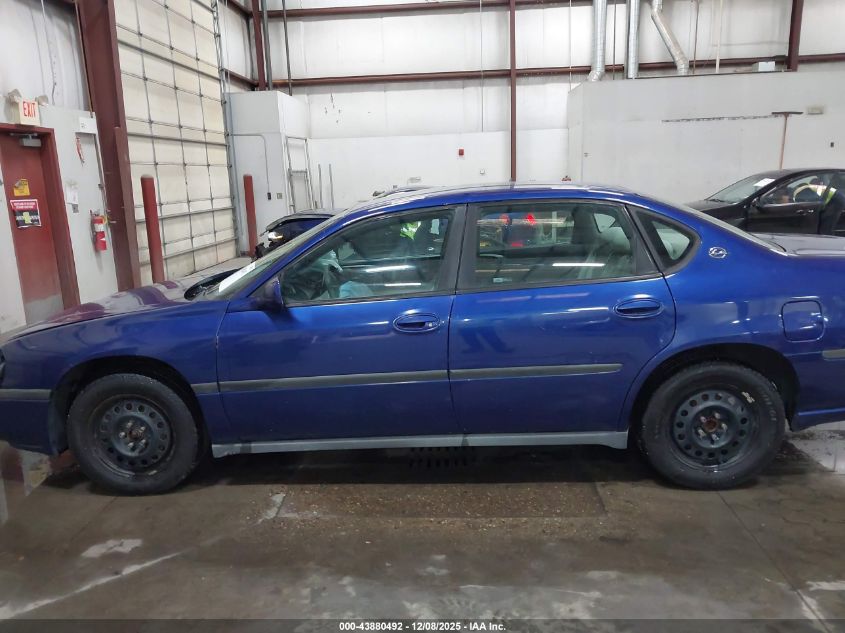 2005 Chevrolet Impala VIN: 2G1WF52E959228289 Lot: 43880492