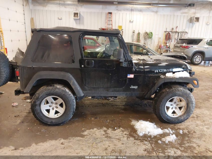 2006 Jeep Wrangler Rubicon VIN: 1J4FA69S96P767287 Lot: 43880510
