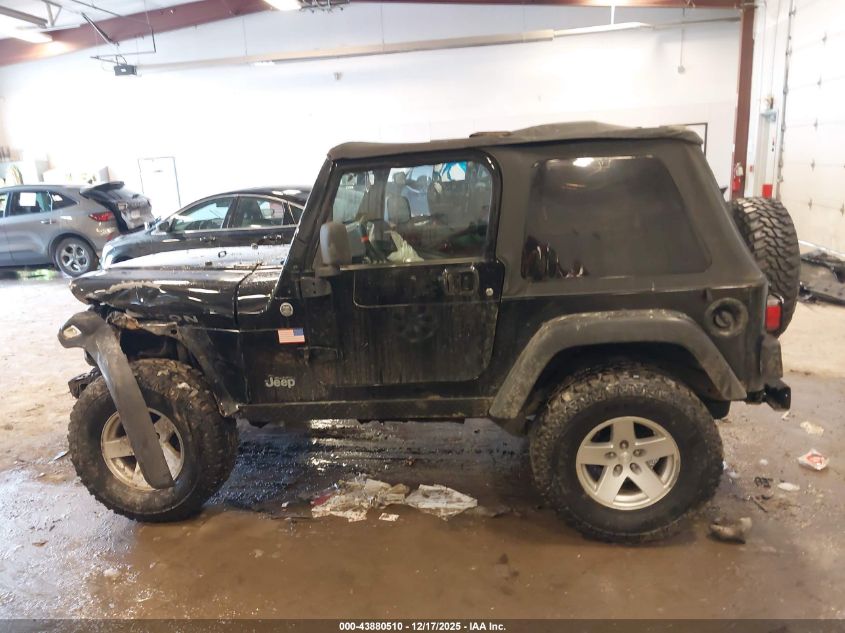 2006 Jeep Wrangler Rubicon VIN: 1J4FA69S96P767287 Lot: 43880510