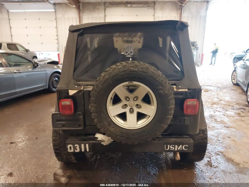 2006 Jeep Wrangler Rubicon VIN: 1J4FA69S96P767287 Lot: 43880510