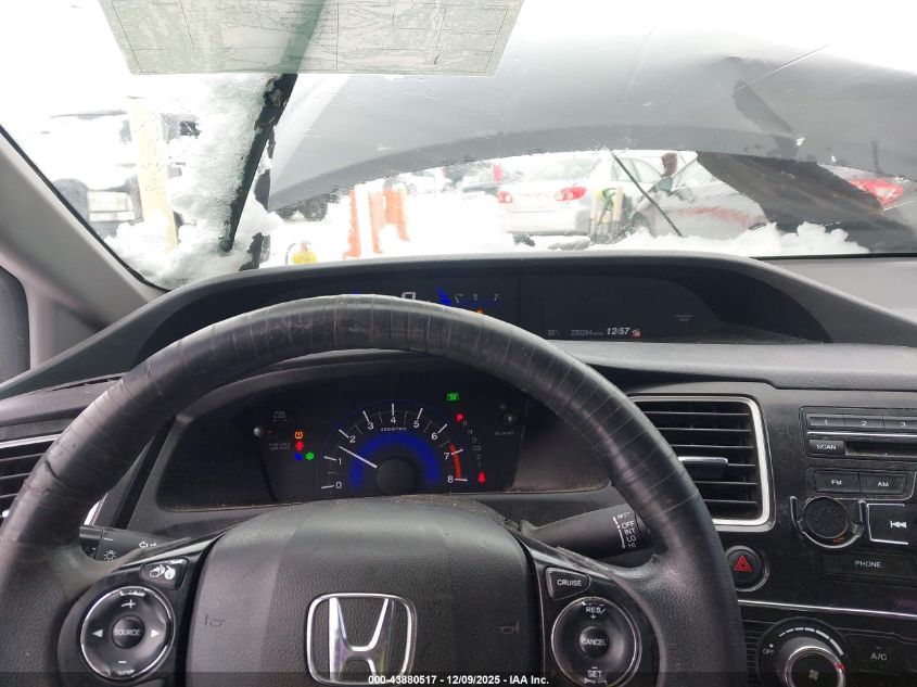 2013 Honda Civic Lx VIN: 2HGFB2F50DH513254 Lot: 43880517