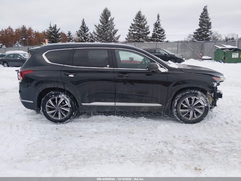 2020 Hyundai Santa Fe Sel VIN: 5NMS3CAD8LH278359 Lot: 43880544