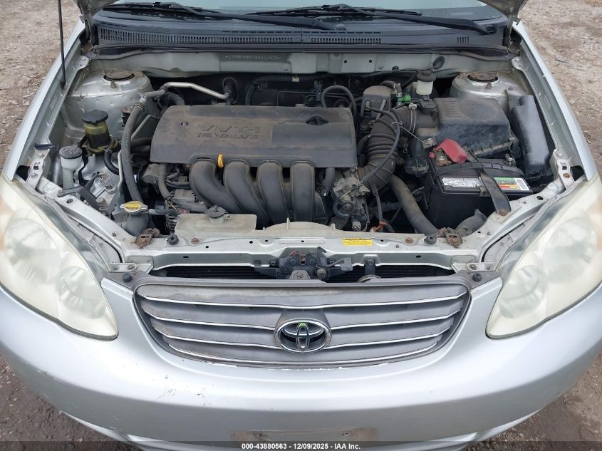 2003 Toyota Corolla Le VIN: JTDBR32EX32000802 Lot: 43880563