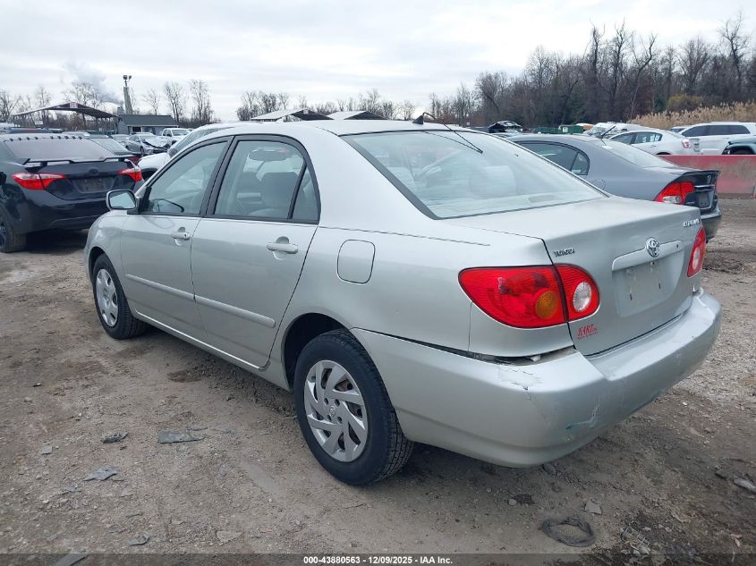2003 Toyota Corolla Le VIN: JTDBR32EX32000802 Lot: 43880563