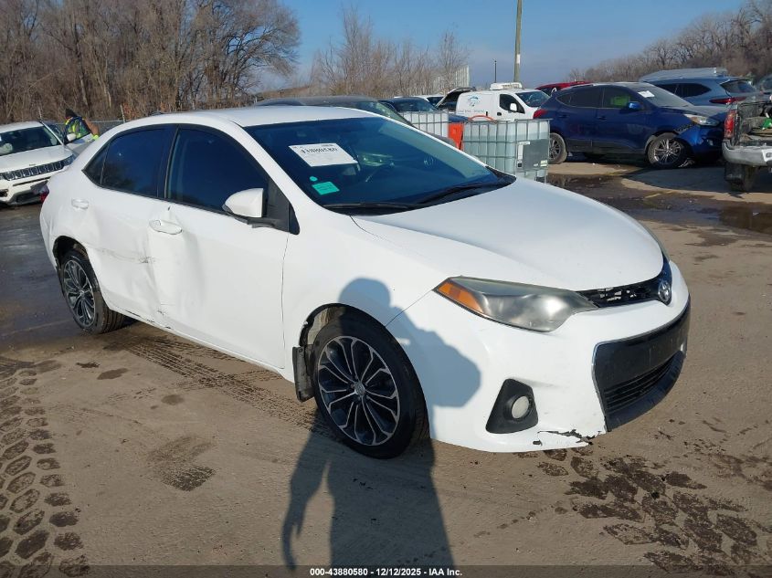 TOYOTA COROLLA S PLUS