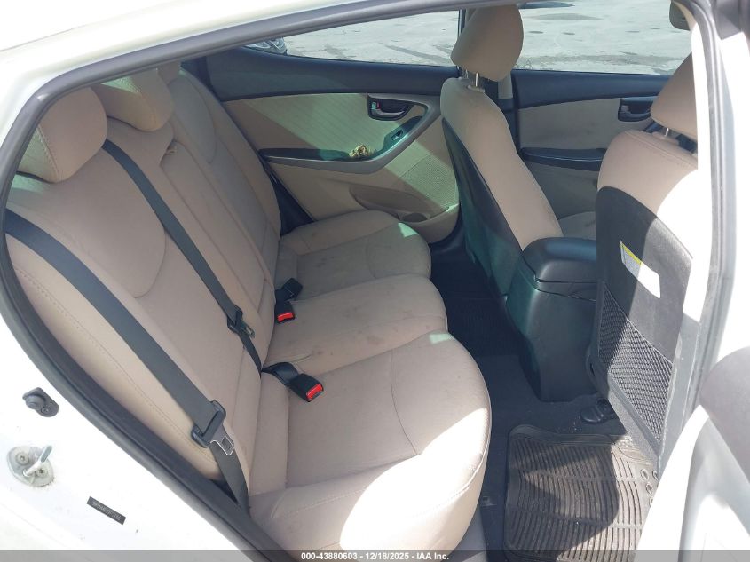 2016 Hyundai Elantra Se VIN: 5NPDH4AE8GH729355 Lot: 43880603