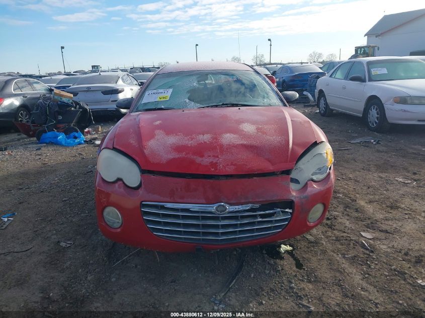 2004 Chrysler Sebring VIN: 4C3AG42G64E152331 Lot: 43880612