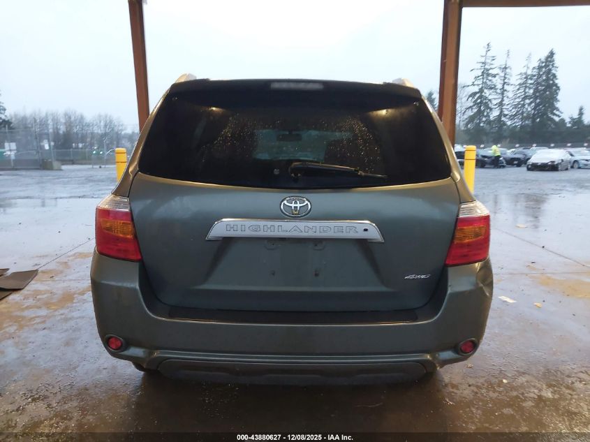 2010 Toyota Highlander Limited V6 VIN: JTEDK3EH1A2154925 Lot: 43880627