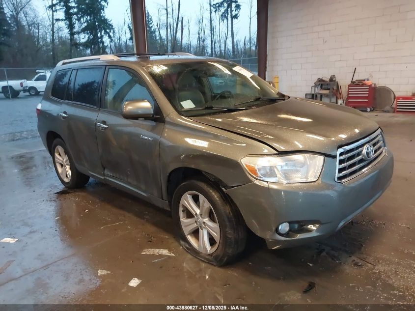 2010 Toyota Highlander Limited V6 VIN: JTEDK3EH1A2154925 Lot: 43880627