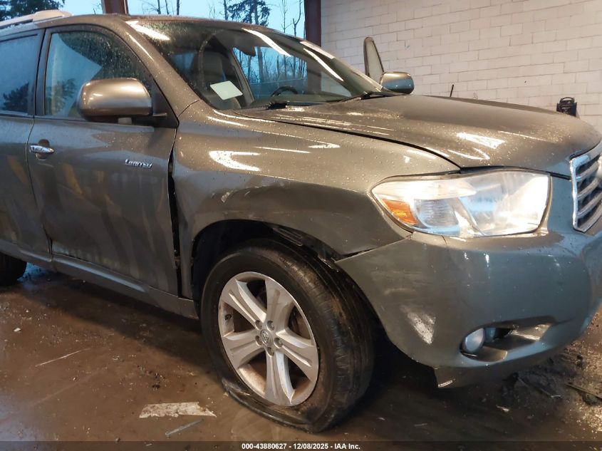 2010 Toyota Highlander Limited V6 VIN: JTEDK3EH1A2154925 Lot: 43880627