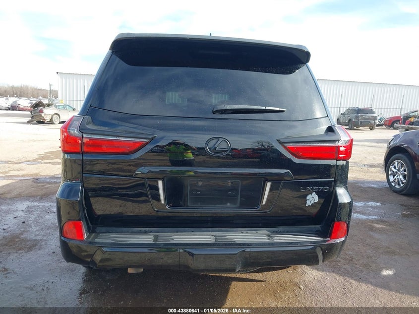 2018 Lexus Lx 570 Three-Row VIN: JTJHY7AX6J4257512 Lot: 43880641