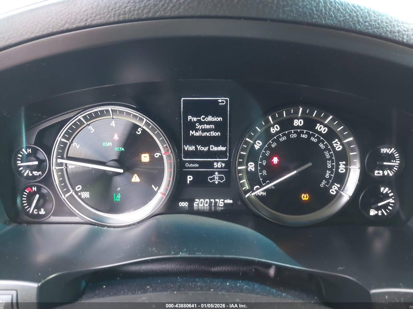 2018 Lexus Lx 570 Three-Row VIN: JTJHY7AX6J4257512 Lot: 43880641