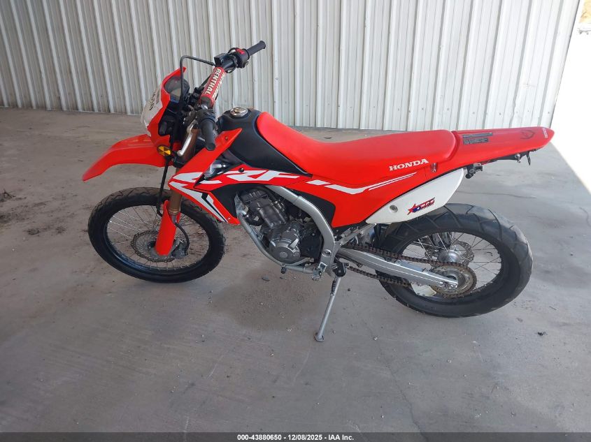 2019 Honda Crf250 L VIN: MLHMD4413K5200759 Lot: 43880650