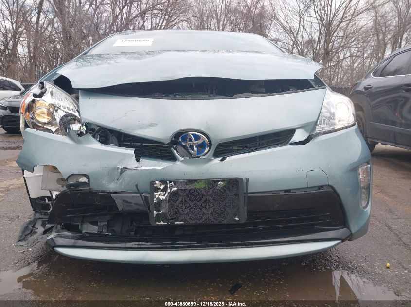 2015 Toyota Prius Two VIN: JTDKN3DU1F1888124 Lot: 43880659