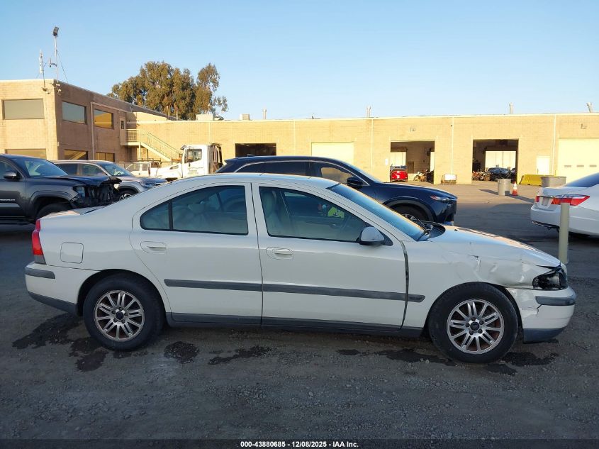 2003 Volvo S60 2.4 VIN: YV1RS64A832252962 Lot: 43880685